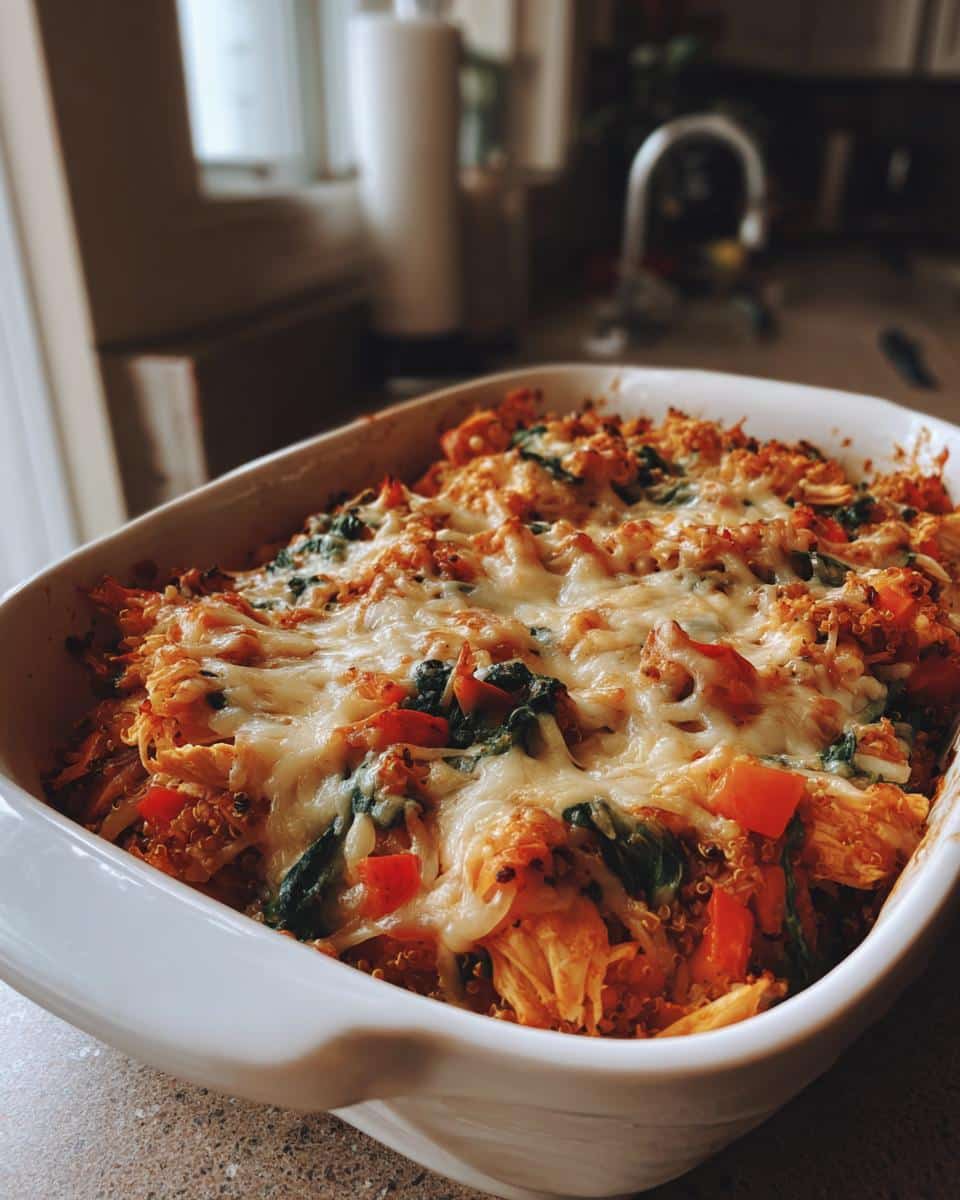 Healthy Chicken Quinoa Casserole - detail 3