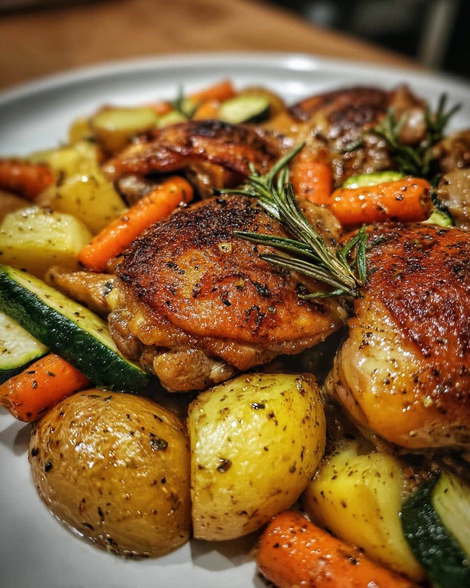 Herb-Roasted Chicken & Veggie Casserole - detail 3