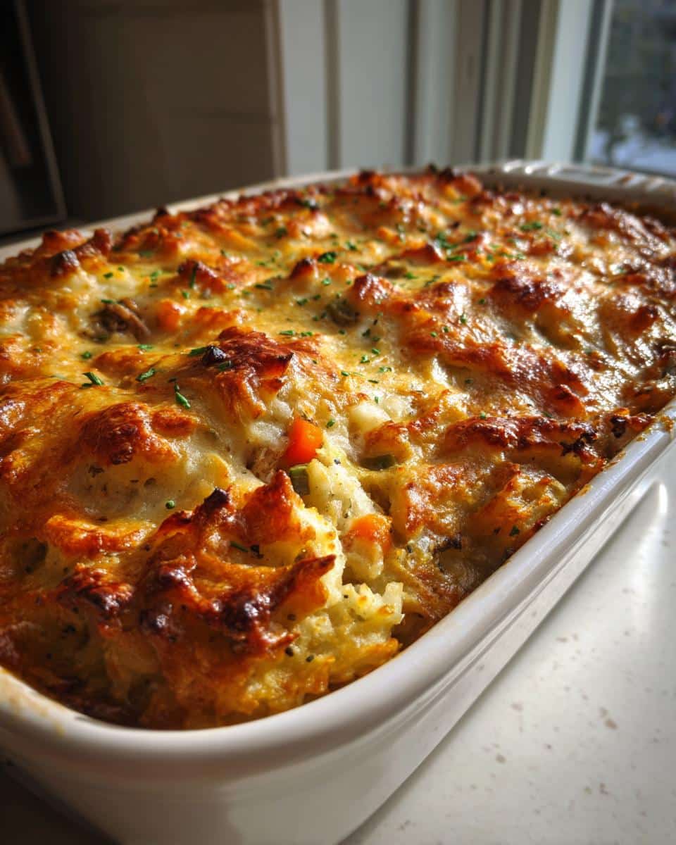 Holiday Turkey Leftovers Casserole - detail 1