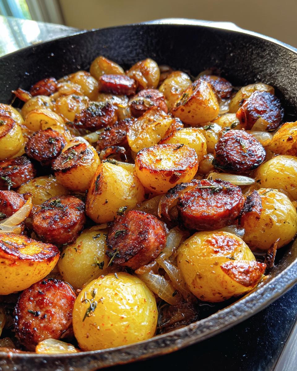 One-Pan Sausage & Potato Casserole - detail 3
