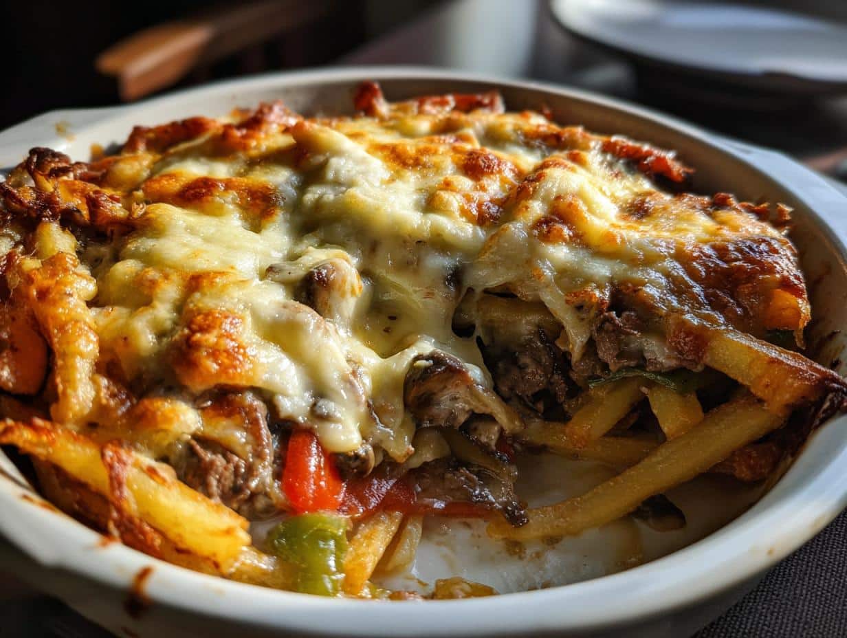 Irresistible Philly Cheesesteak Casserole in 45 Minutes Flat