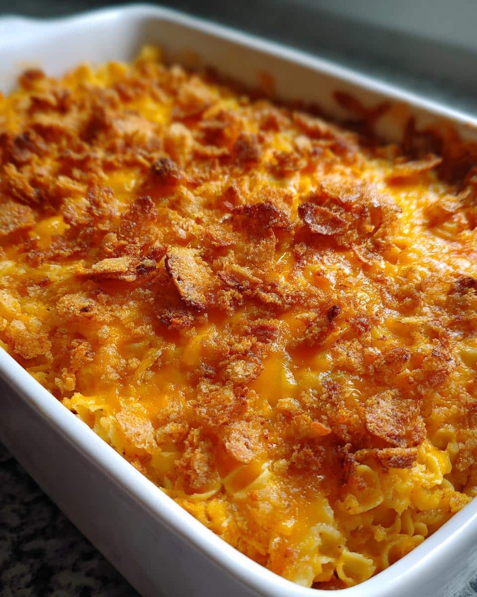 Quick Beef & Cheddar Casserole - detail 2
