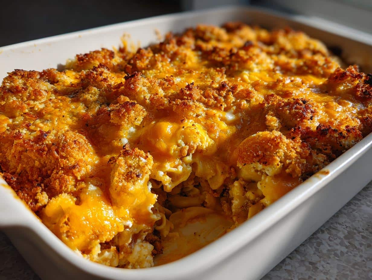 40-Minute Quick Beef & Cheddar Casserole: Irresistible Family Favorite