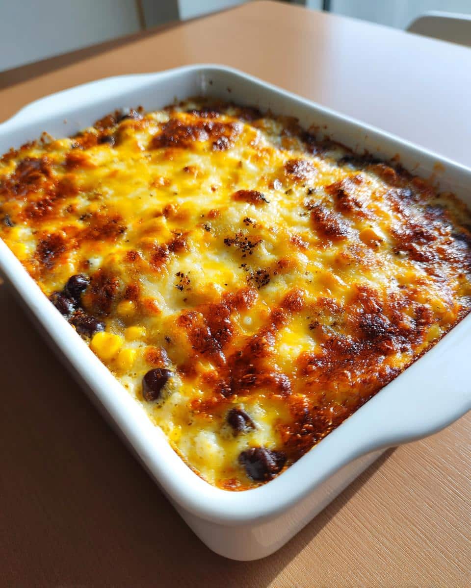 Quick Black Bean & Corn Casserole - detail 2