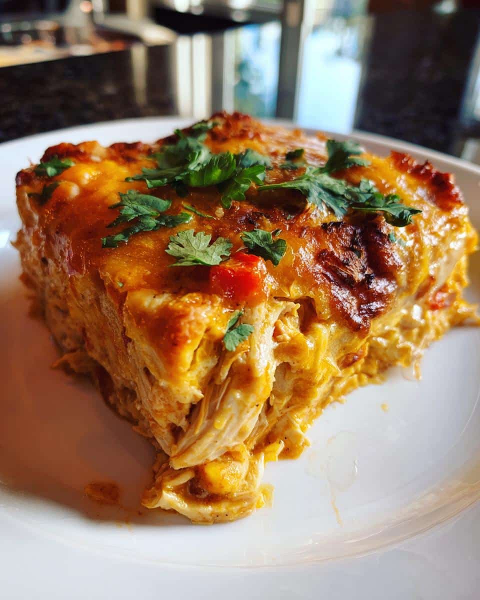 Quick Chicken Enchilada Casserole - detail 2
