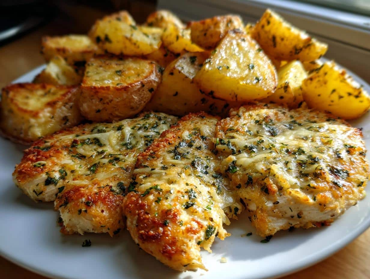 40-Minute Ranch Chicken & Potato Bake for Busy Nights