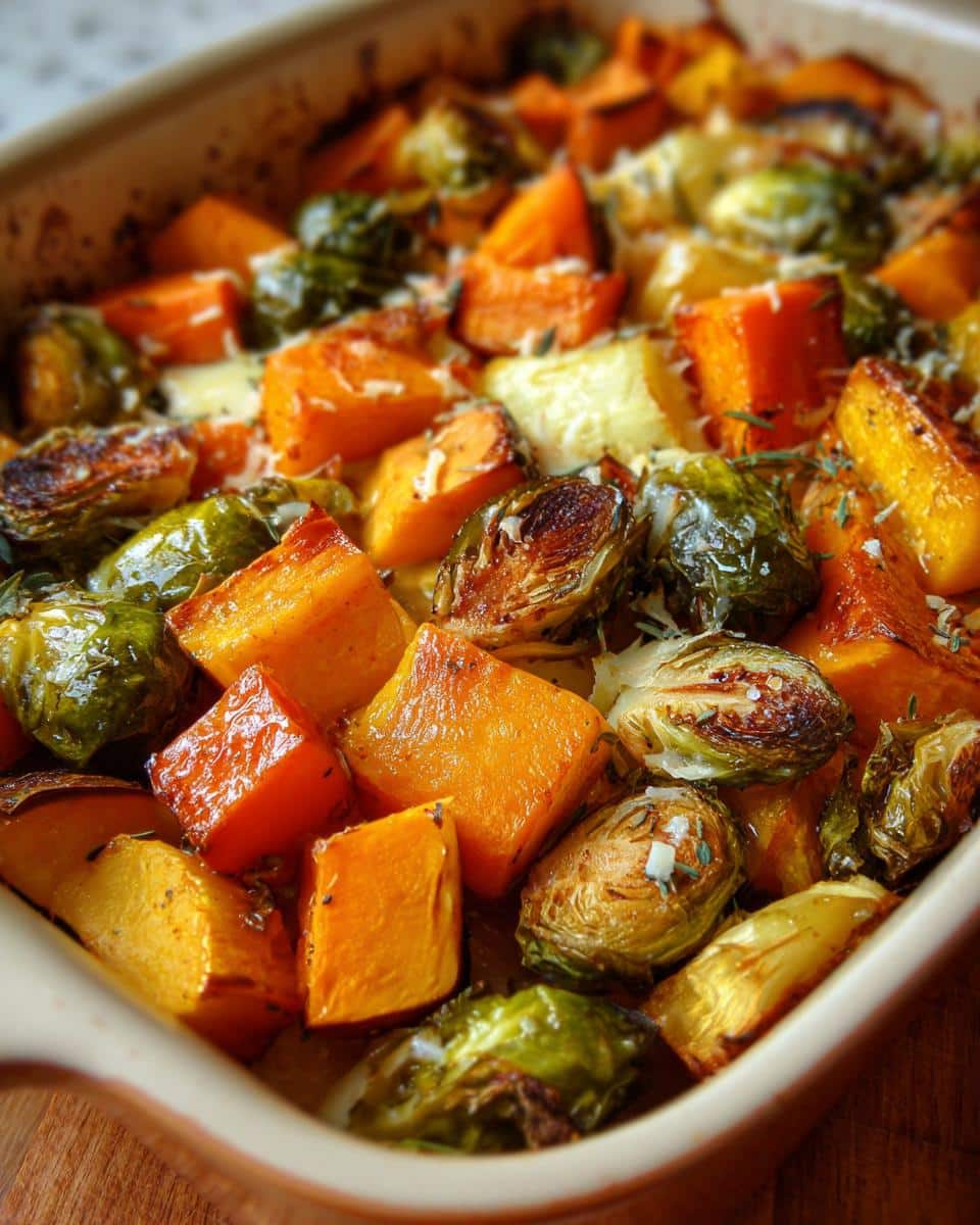 Roasted Fall Vegetable Casserole - detail 2
