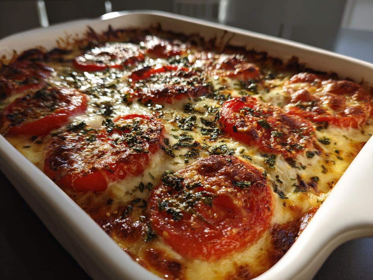 Summer Tomato Basil Casserole: 35-Minute Bliss for Lazy Nights