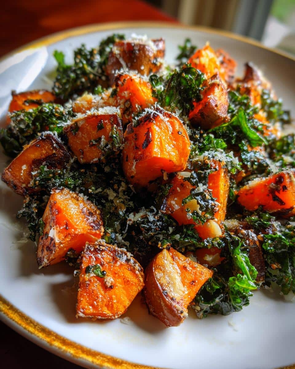 Sweet Potato & Kale Bake - detail 2