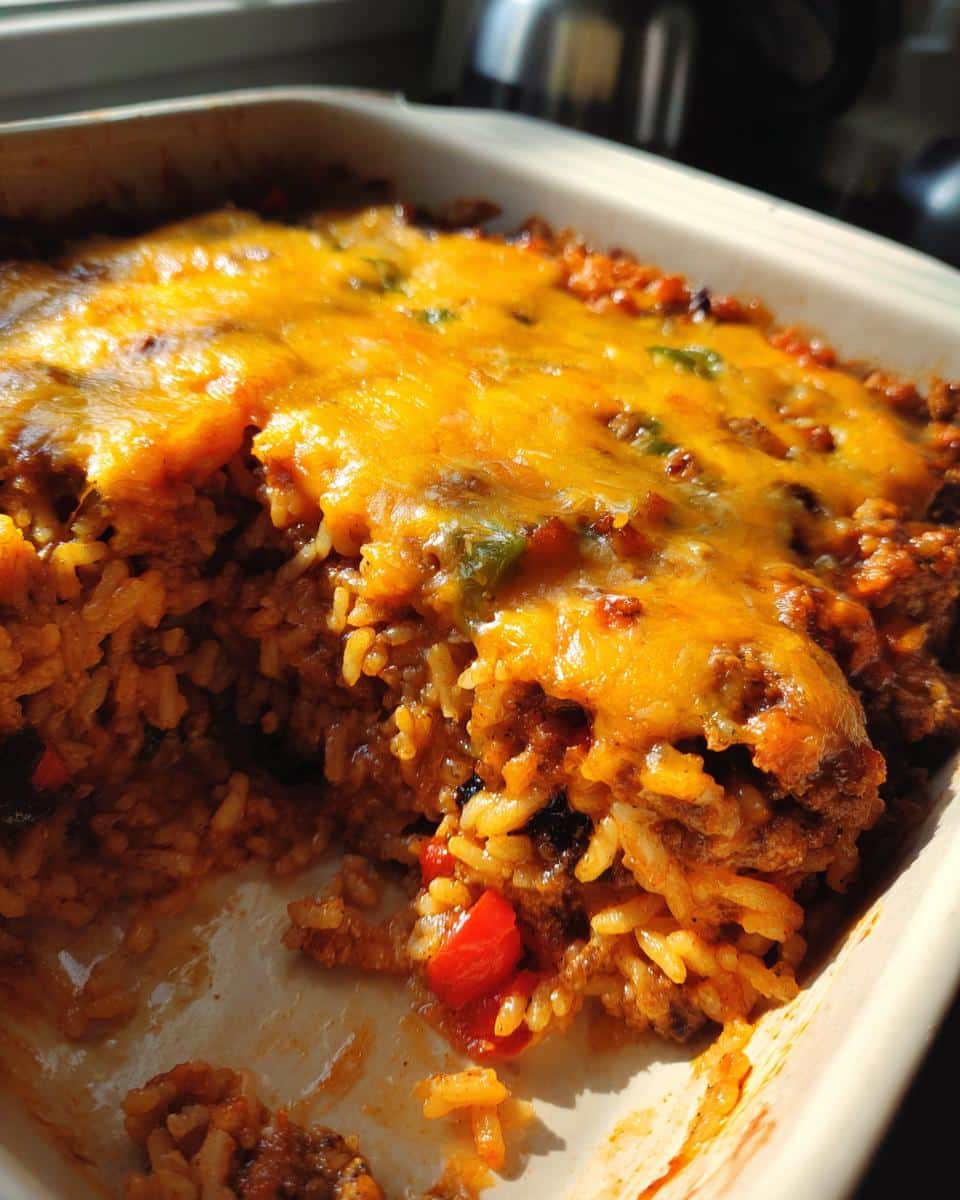 Tex-Mex Beef & Rice Bake - detail 1