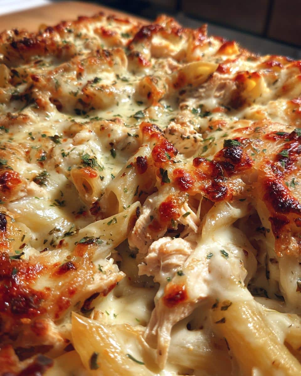 Three-Cheese Chicken & Pasta Bake - detail 3