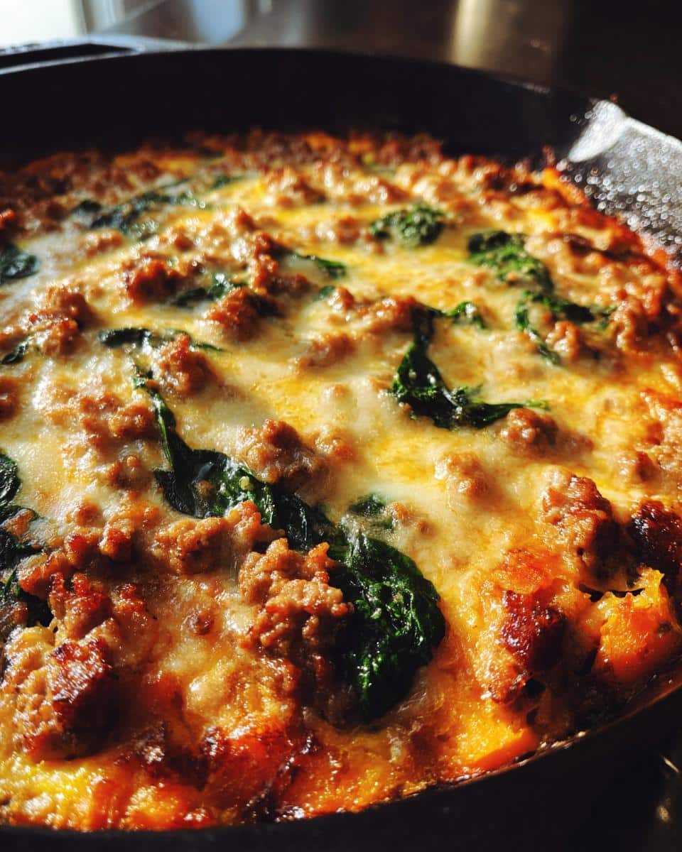 Turkey & Sweet Potato Skillet Bake - detail 1