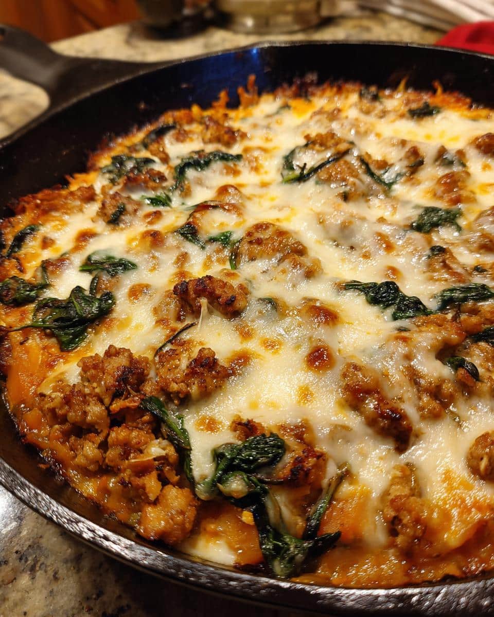 Turkey & Sweet Potato Skillet Bake - detail 2