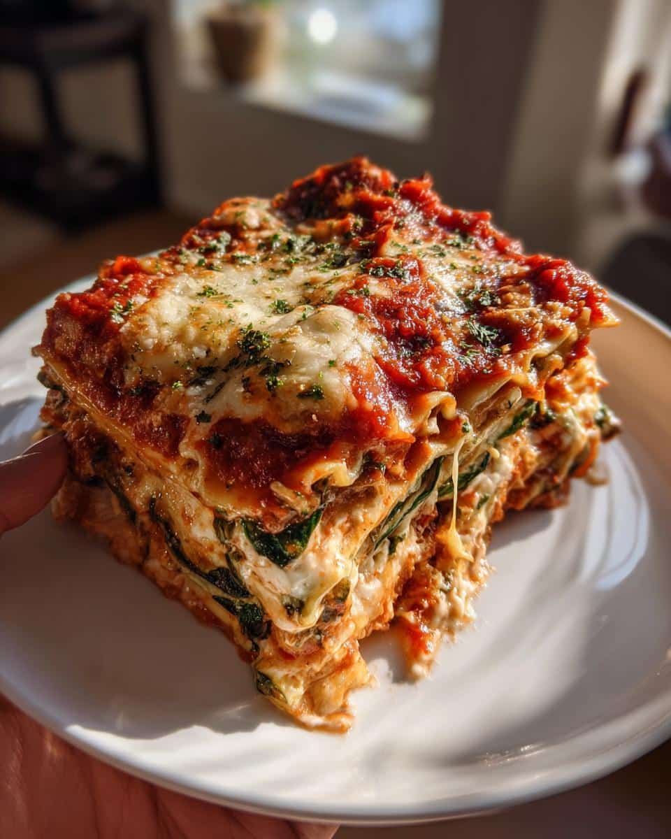 Vegetable Lasagna - detail 1