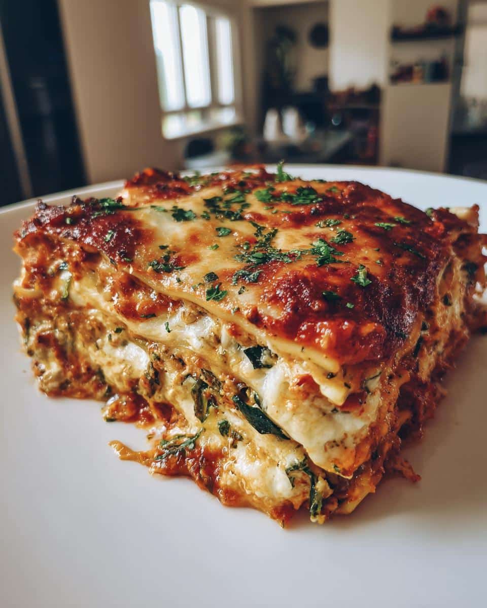 Vegetable Lasagna - detail 2
