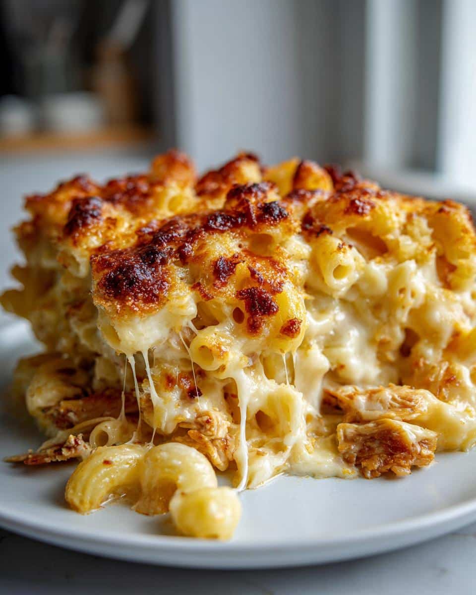 BBQ Chicken Mac and Cheese Casserole - detail 2