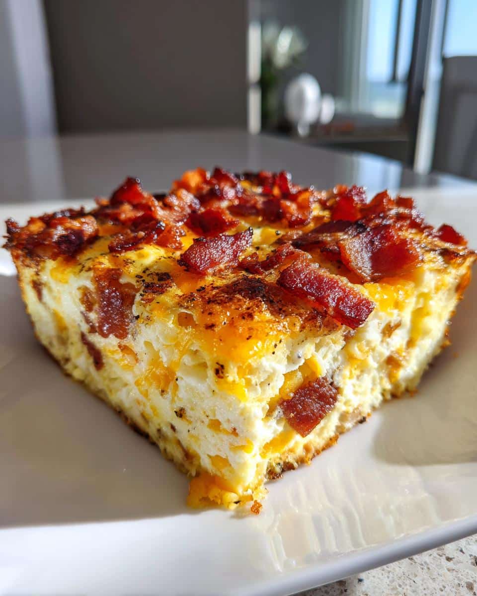 Bacon Egg Cheese Breakfast Bake - detail 1