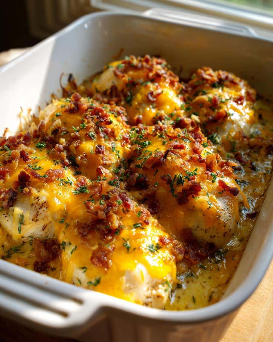 Bacon Ranch Chicken Potato Bake - detail 2