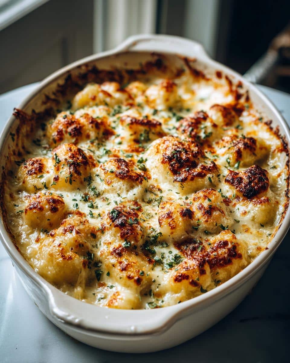 Baked Gnocchi Alfredo - detail 1