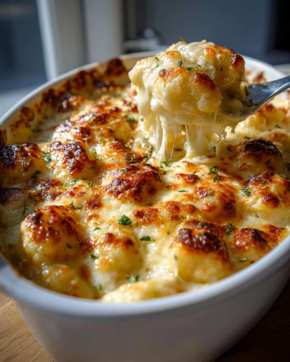 Baked Gnocchi Alfredo - detail 2