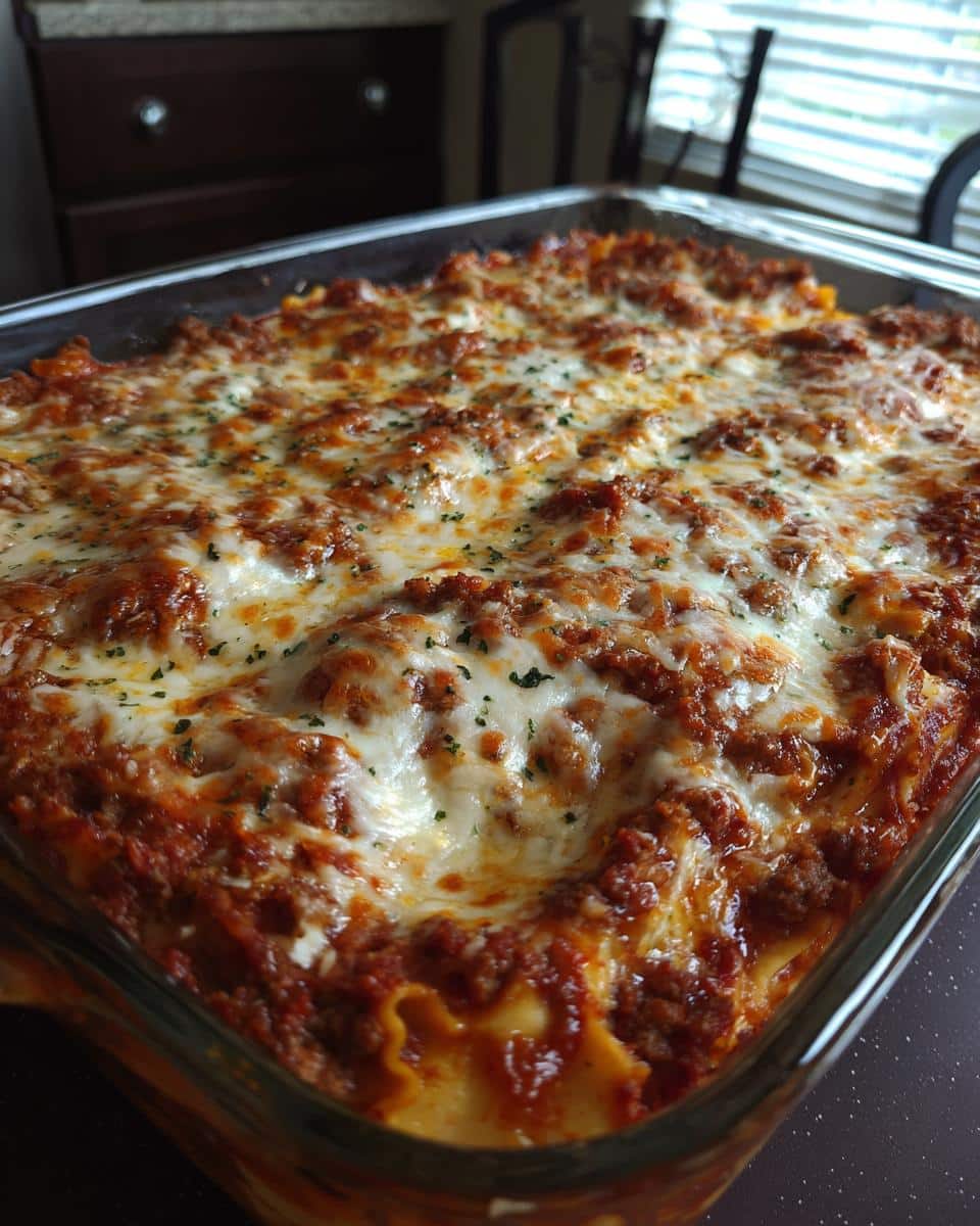 Baked Ravioli Lasagna - detail 1