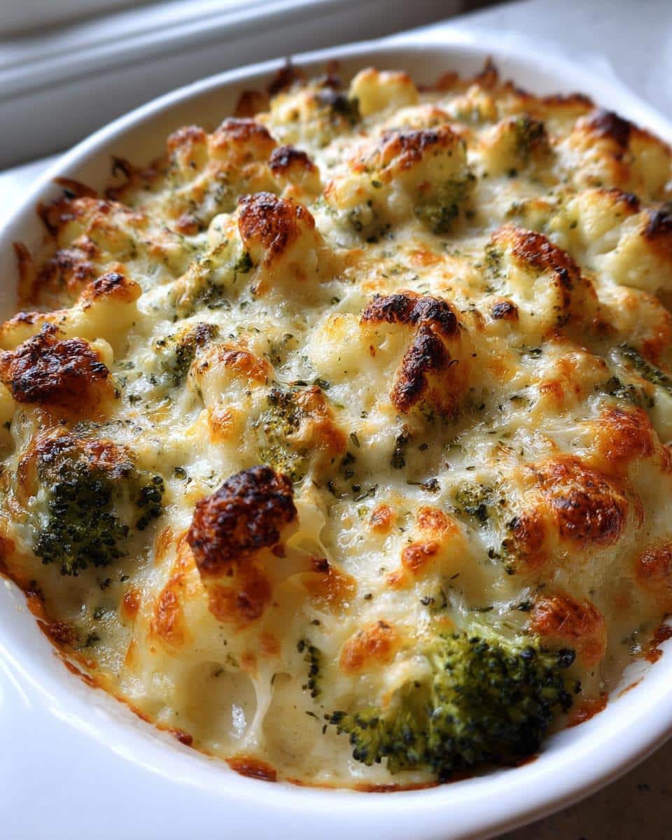 Broccoli Cauliflower Casserole - detail 1
