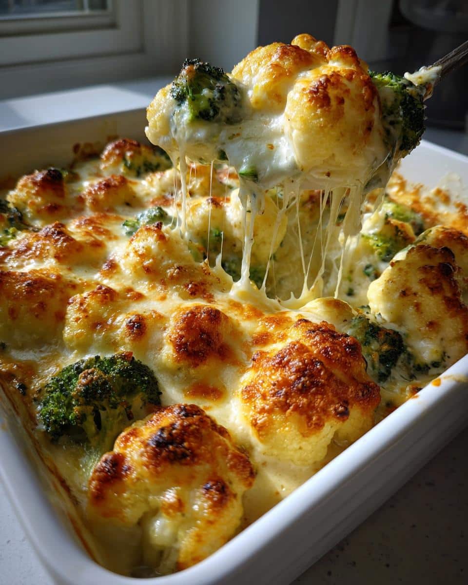 Broccoli Cauliflower Casserole - detail 2