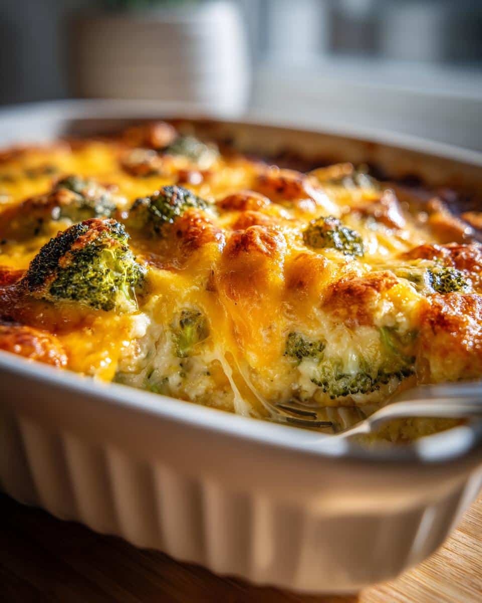 Broccoli Ham and Rice Bake - detail 2