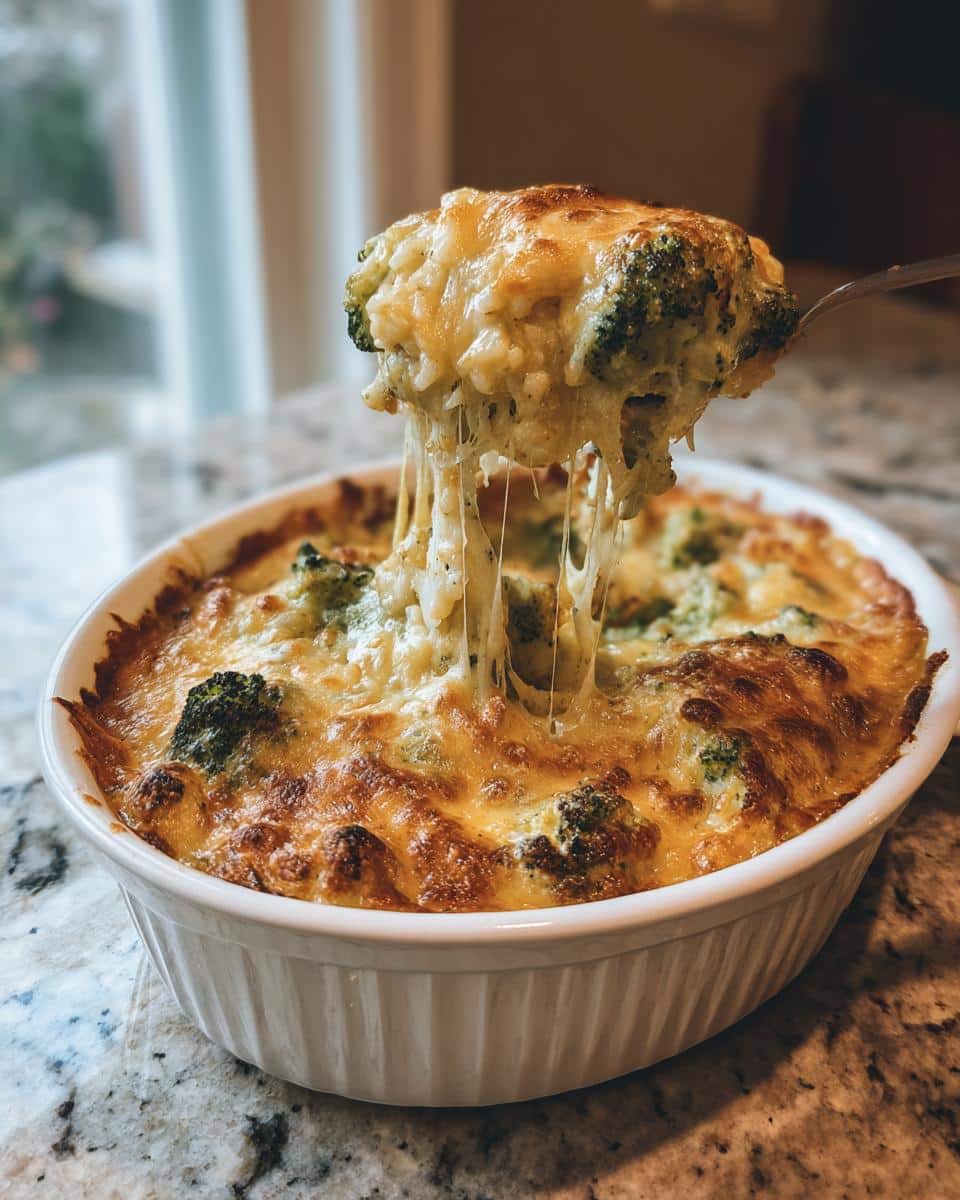 Broccoli Rice Casserole - detail 2