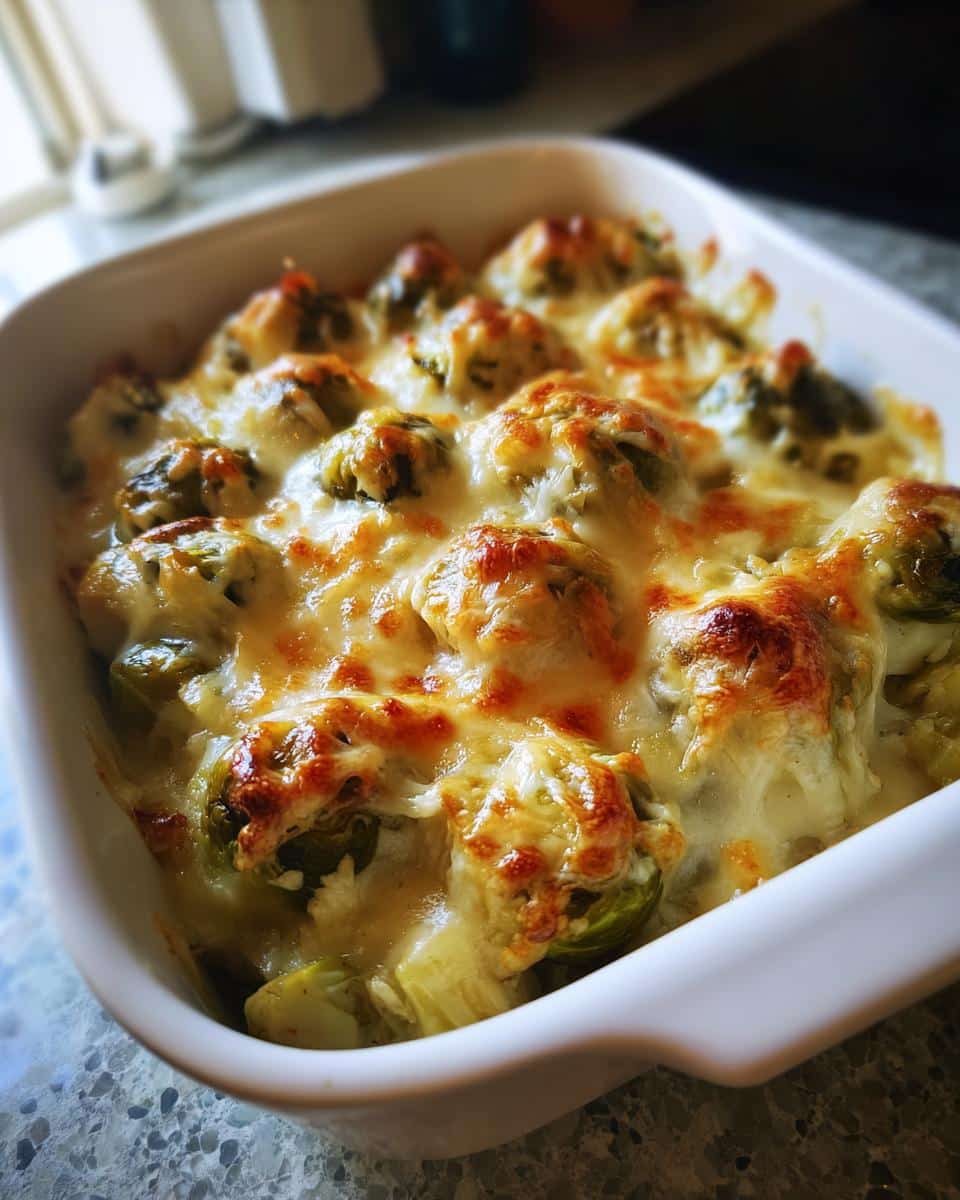 Brussels Sprouts Gratin - detail 1