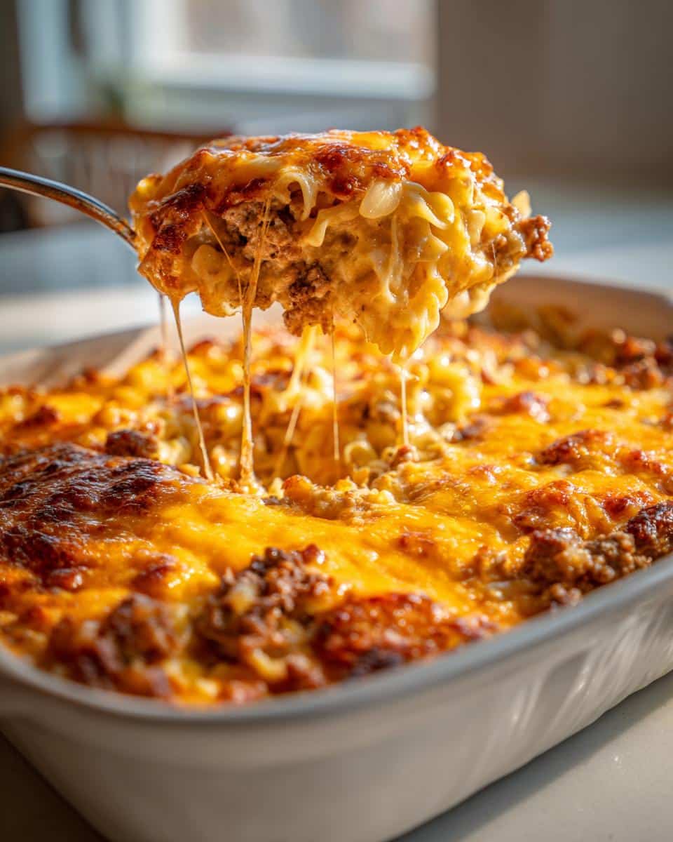 Cajun Turkey Noodle Bake - detail 2