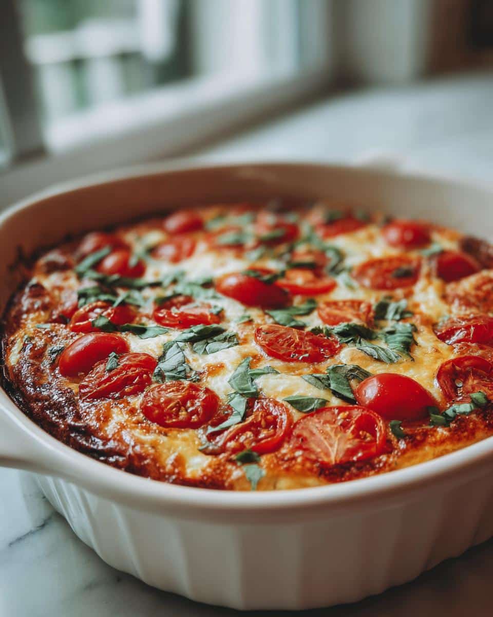 Caprese Breakfast Casserole - detail 1