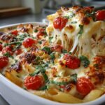 Caprese Pasta Bake