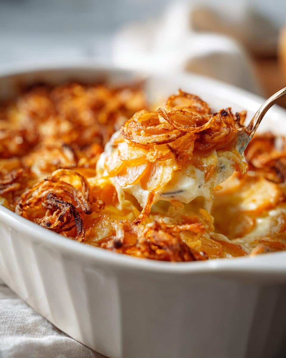 Carrot Casserole with Crispy Onions - detail 3