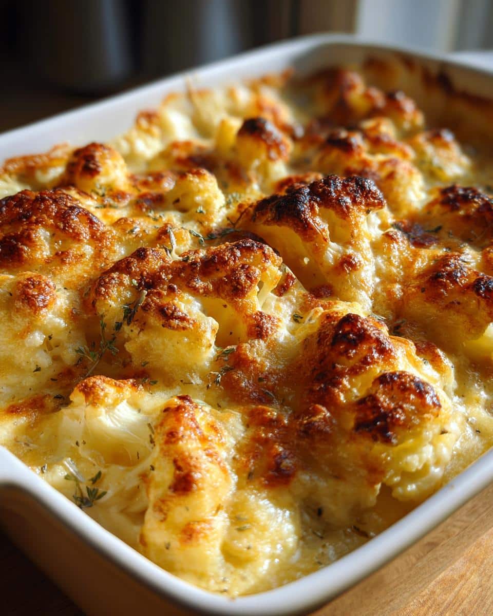 Cauliflower Cheese Casserole - detail 2