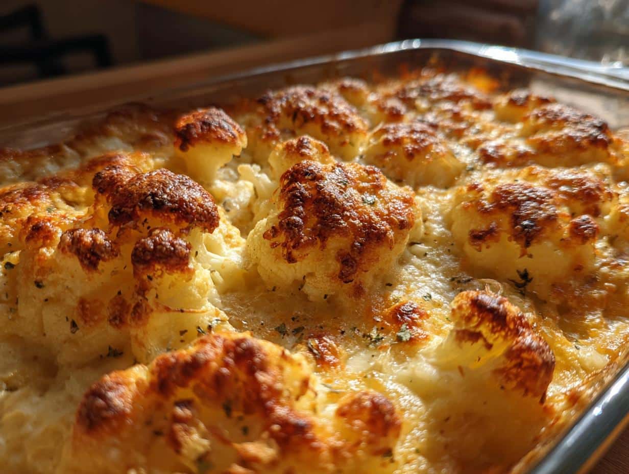 Cauliflower Cheese Casserole – 2 Cups Irresistible Creamy Joy