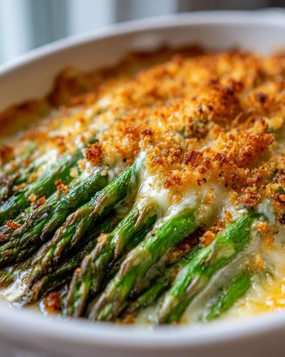 Cheesy Asparagus Bake - detail 2