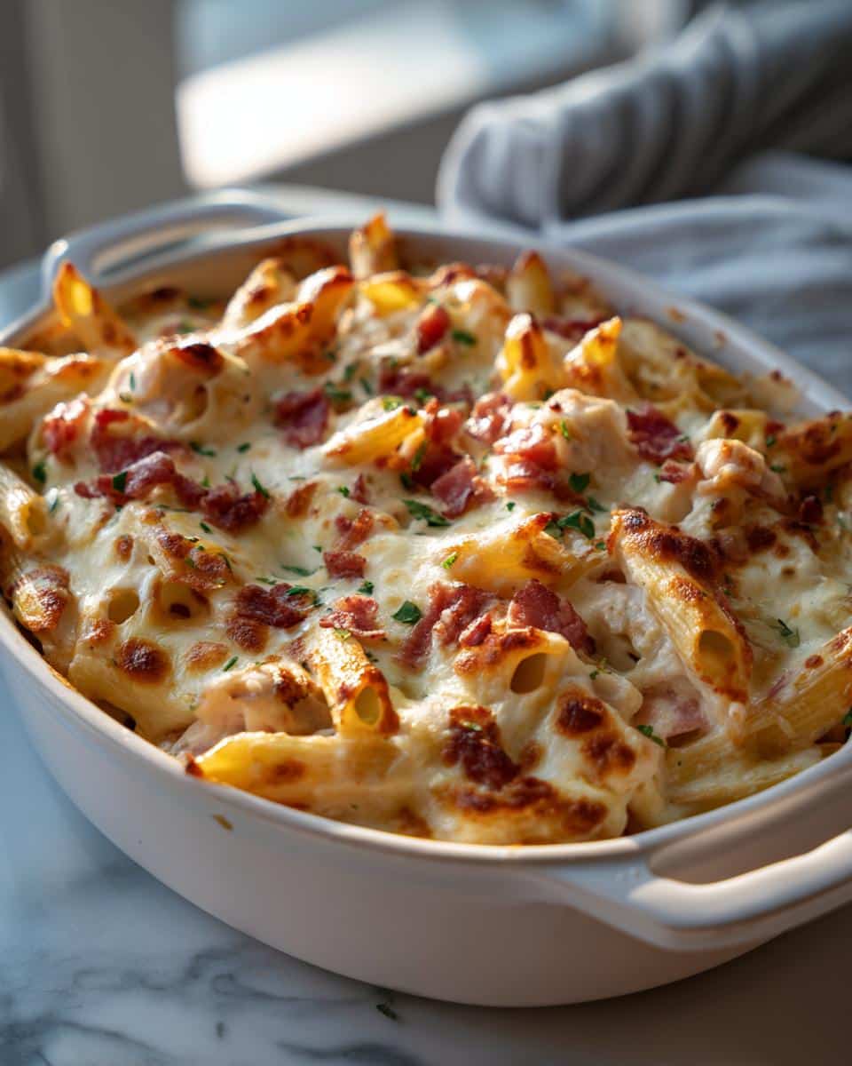 Chicken Bacon Ranch Pasta Bake - detail 2