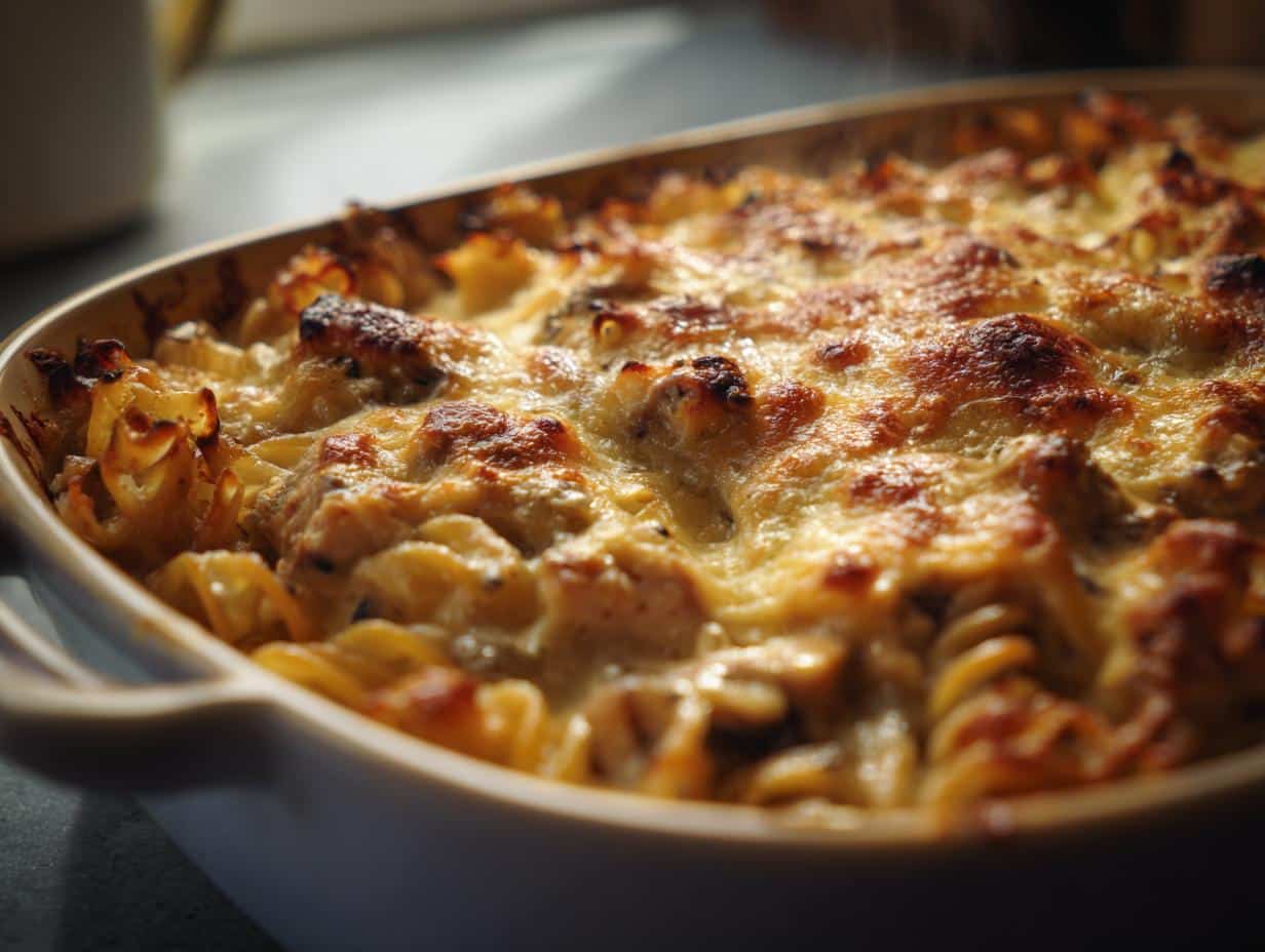Irresistible Chicken Marsala Pasta Bake with 5 Star Flavor