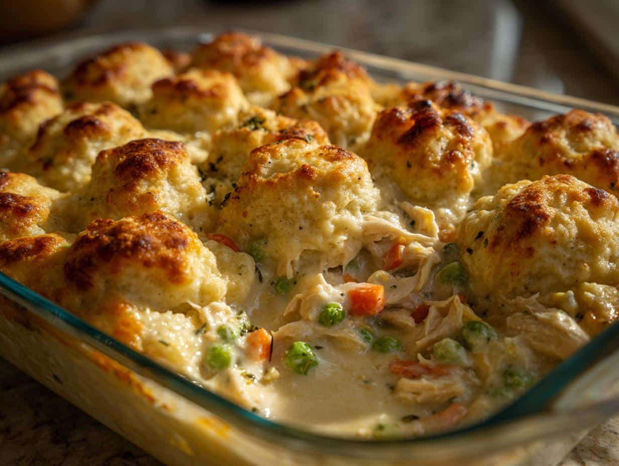 Irresistible Chicken and Dumpling Casserole in 30 Minutes