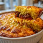 Chili Cheese Cornbread Casserole