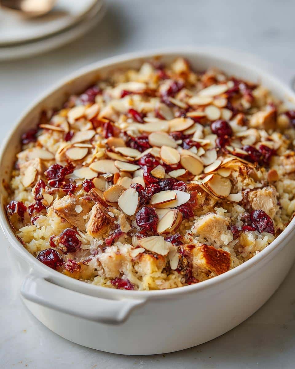 Cranberry Turkey Rice Bake - detail 2