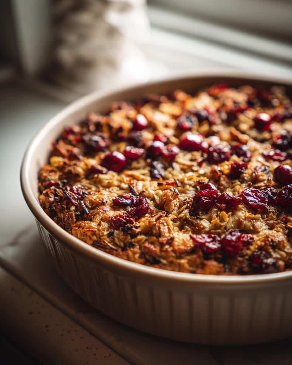Cranberry Wild Rice Casserole - detail 1