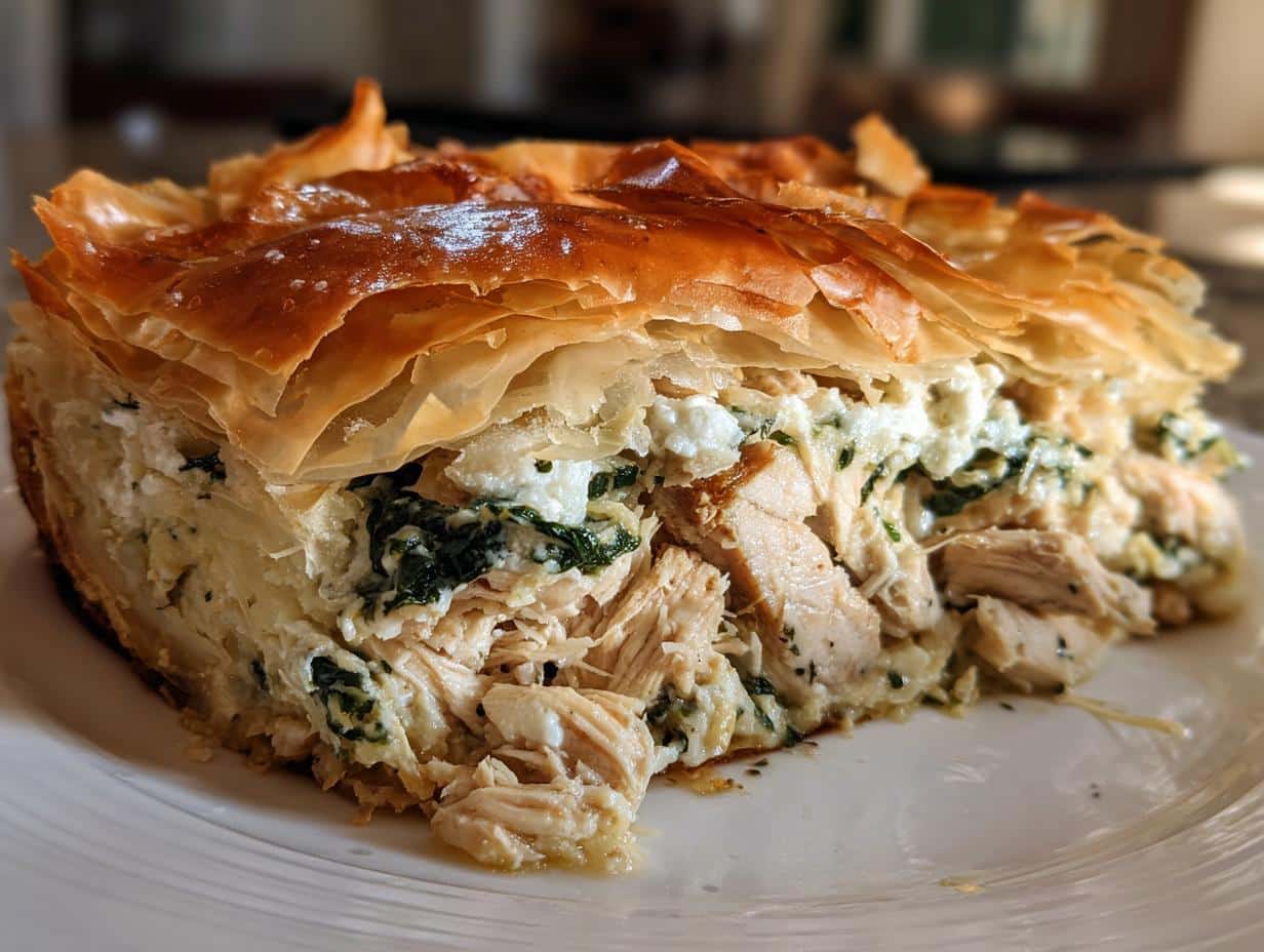 Creamy Chicken Spanakopita Bake: 30-Minute Comfort Food Magic