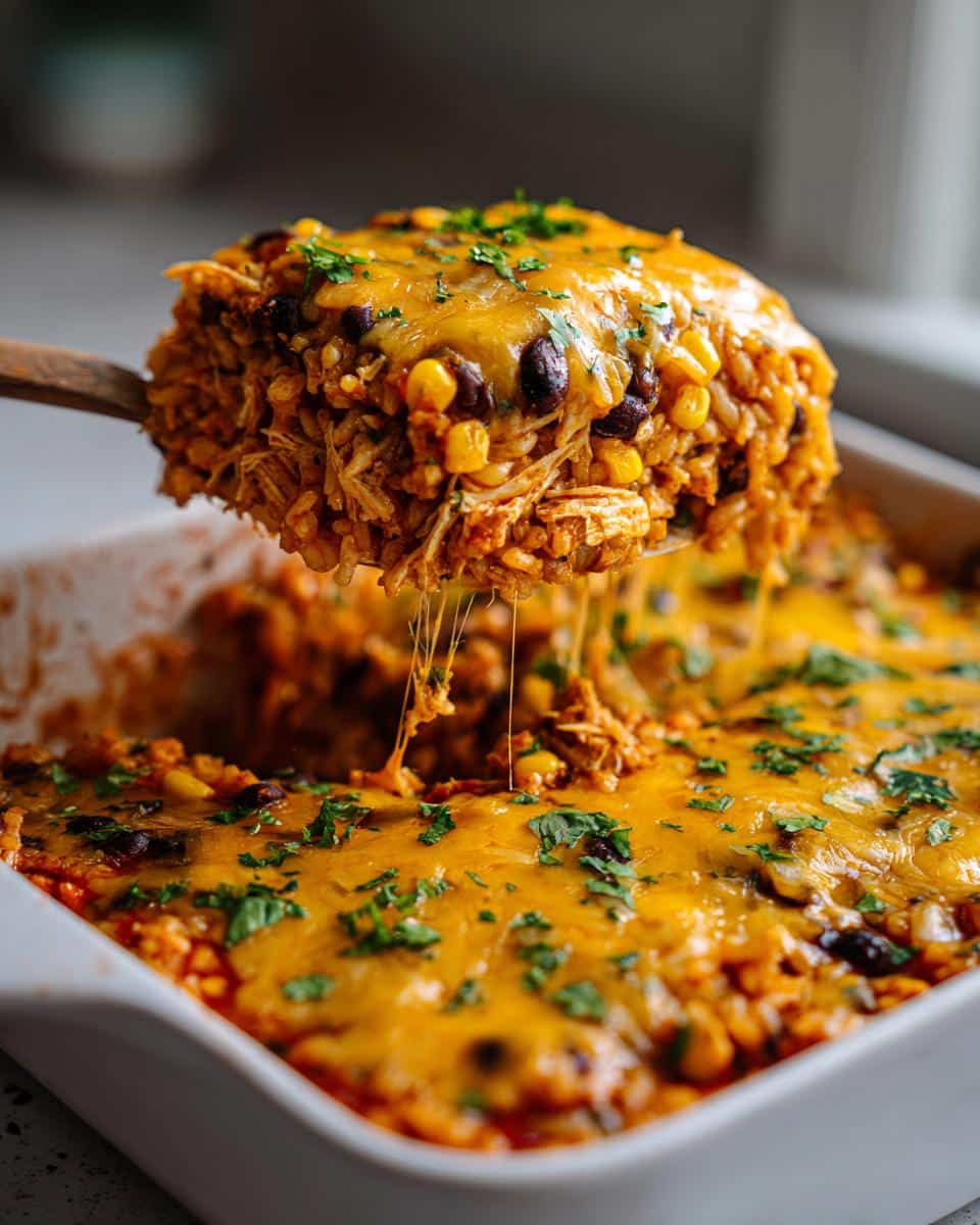 Enchilada Rice Bake - detail 2