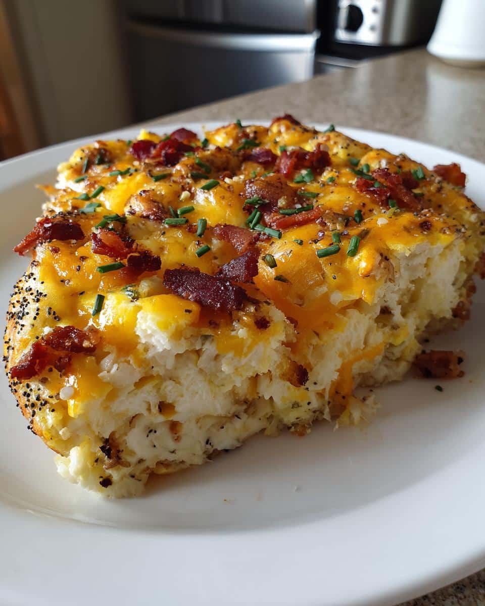 Everything Bagel Breakfast Bake - detail 2