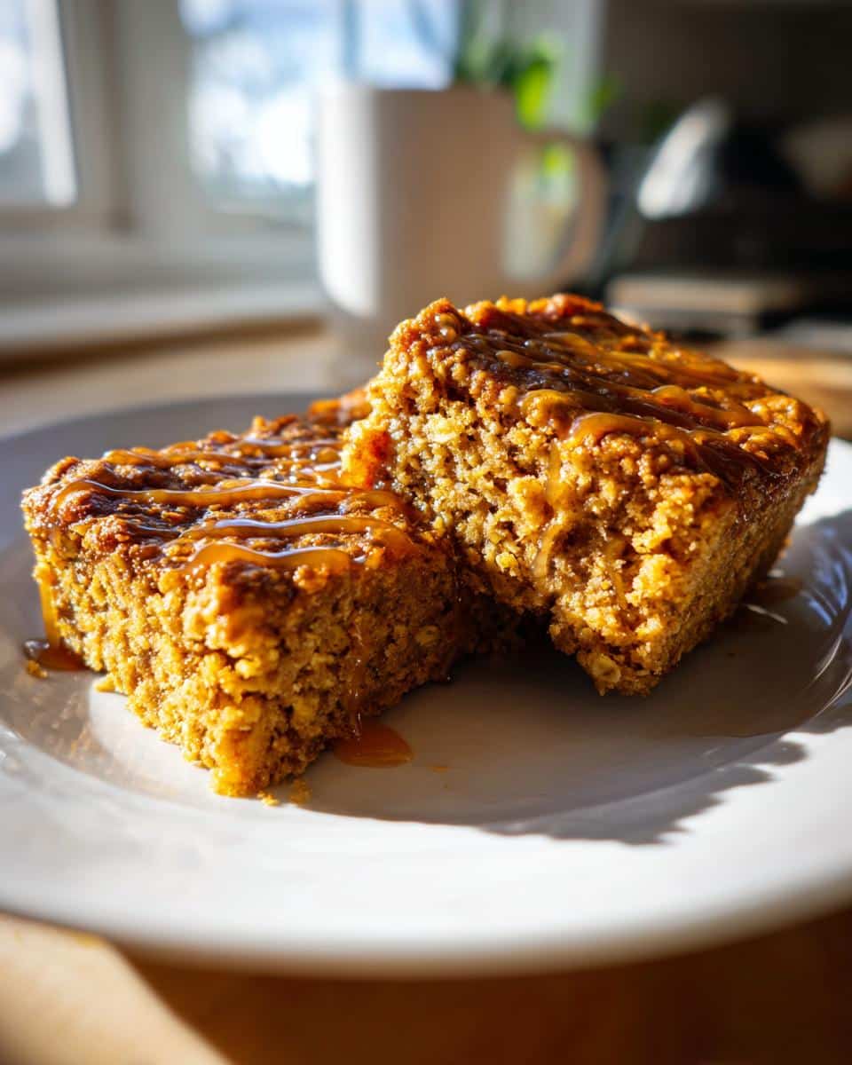 Gingerbread Baked Oatmeal - detail 2