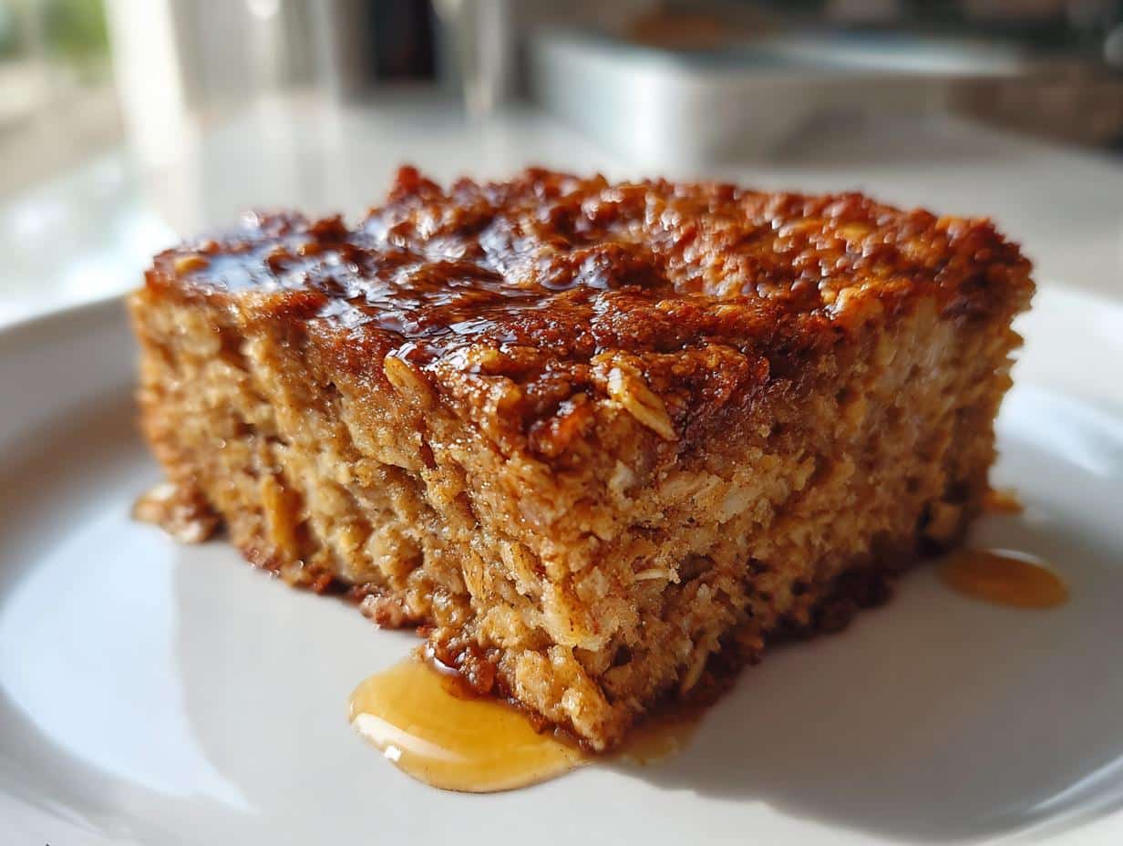 Cozy Gingerbread Baked Oatmeal Recipe for 8 Perfect Mornings