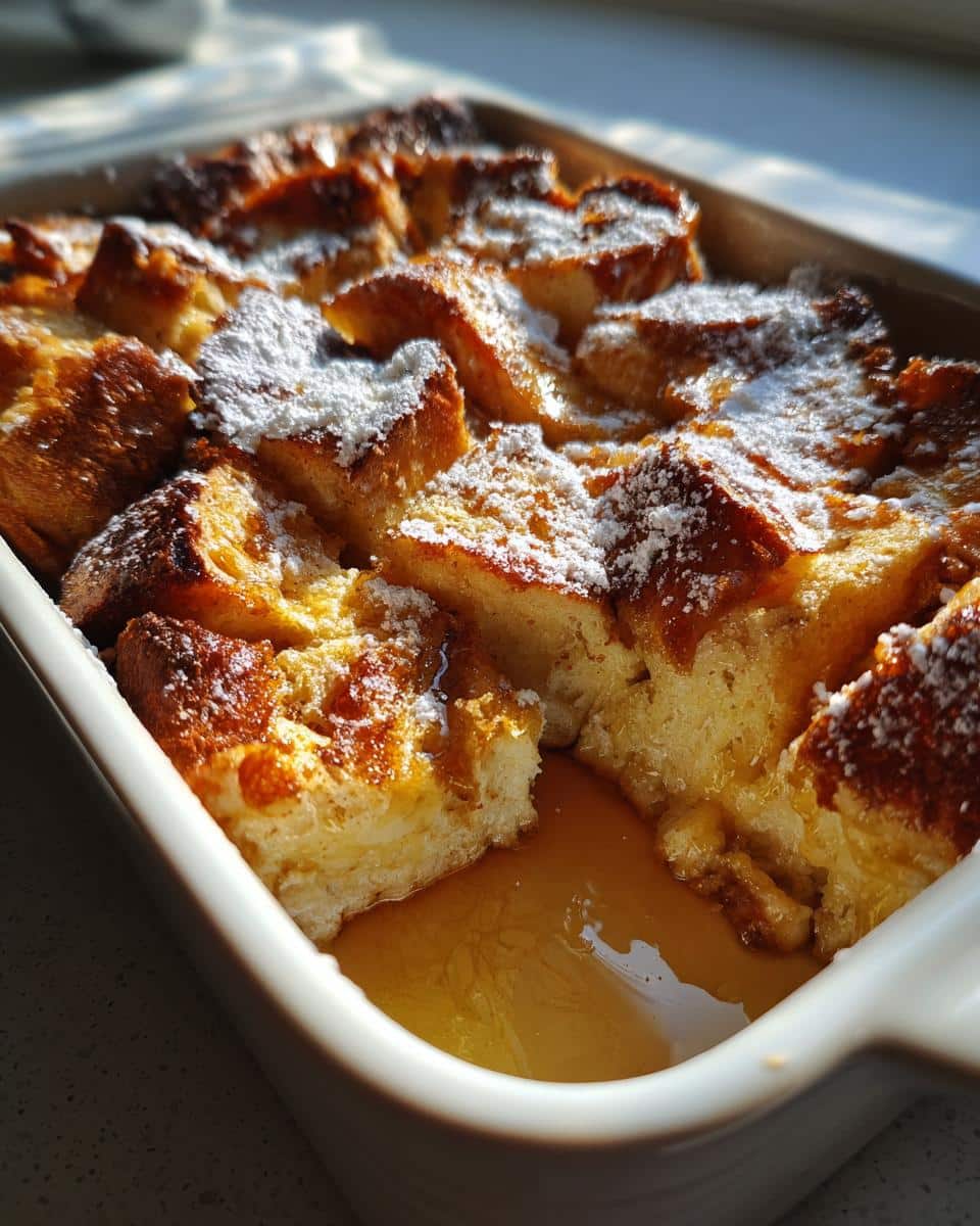 Gingerbread French Toast Bake - detail 1