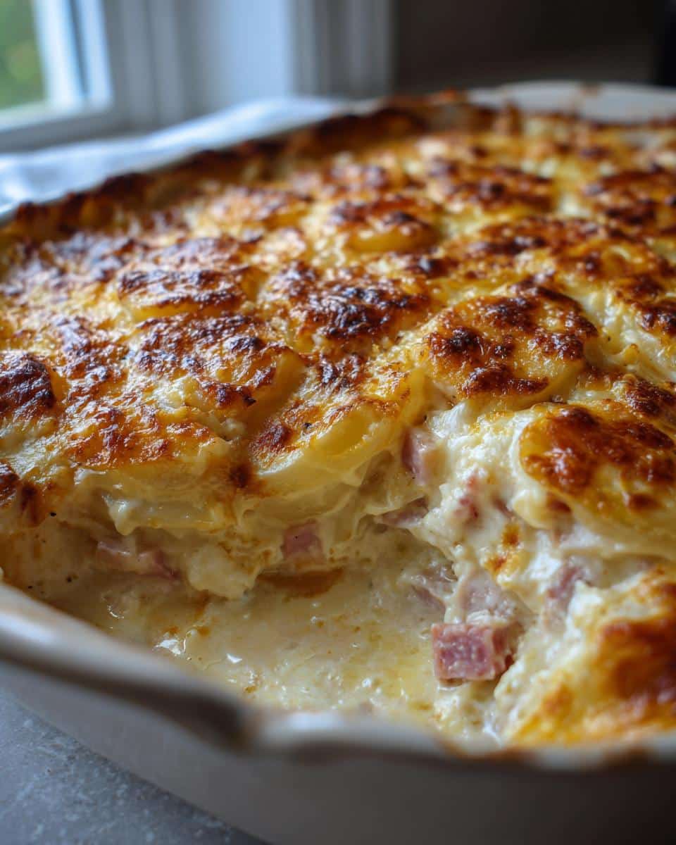Ham and Potato Au Gratin - detail 2